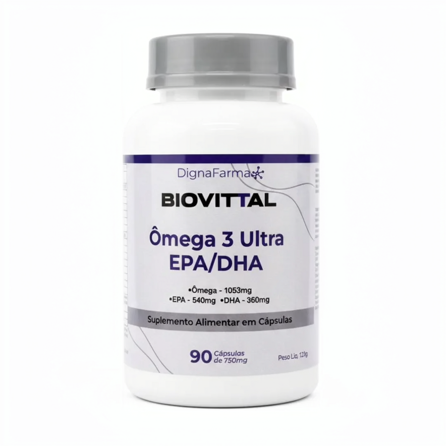 Ômega 3 Epa Dha 90 Cápsulas